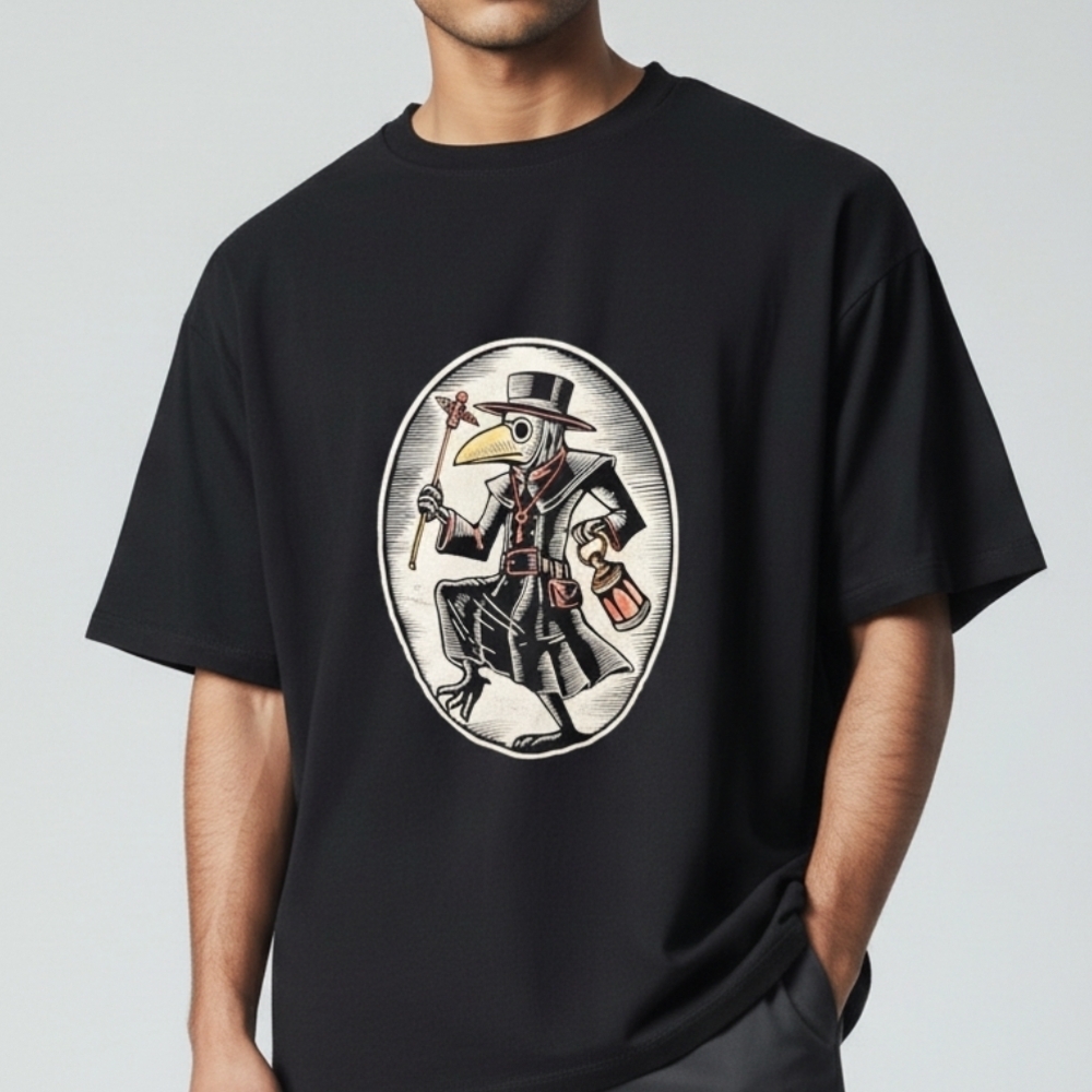 Black Matter Plague‎ Doctor Graphic Tee